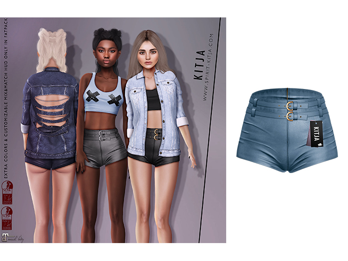 KITJA - Catty Shorts BLUE