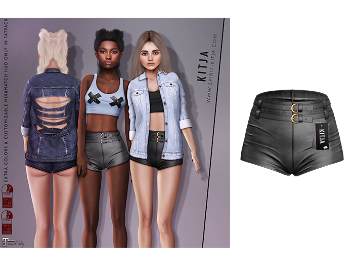 KITJA - Catty Shorts GREY
