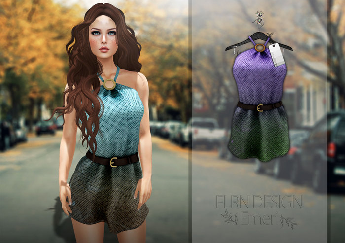 [FLRN] Emeri Dress Purple