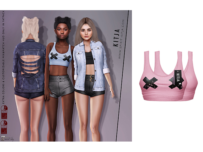 KITJA - Catty Top PINK