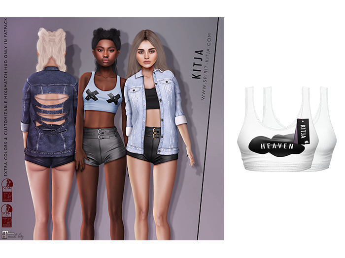 KITJA - Catty Top WHITE