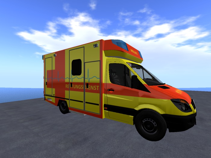 Ambulance / Rettungsdienst Fahrzeug Design NEU