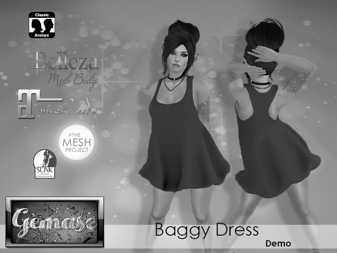 Gemase Designs - Baggy Dress DEMO - Wear Me