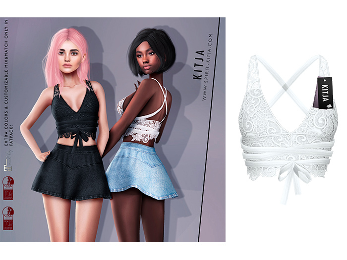 KITJA - Yasmin Top WHITE