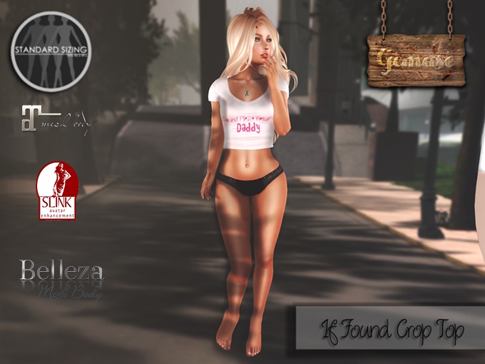 Gemase - If Found Crop Top