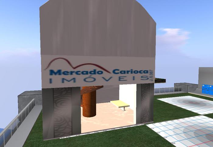 imobiliaria com mesa e escada full