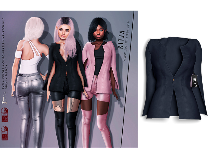 KITJA - Naomi Blazer NAVY