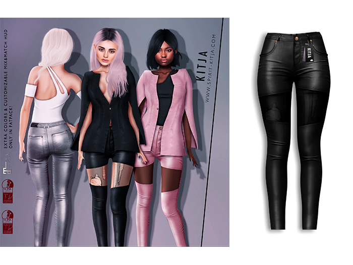 KITJA - Naomi Pants BLACK