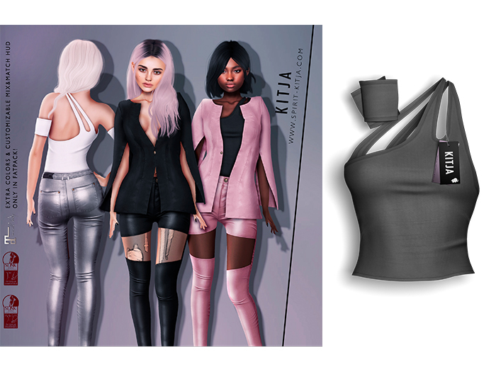 KITJA - Naomi Top GREY