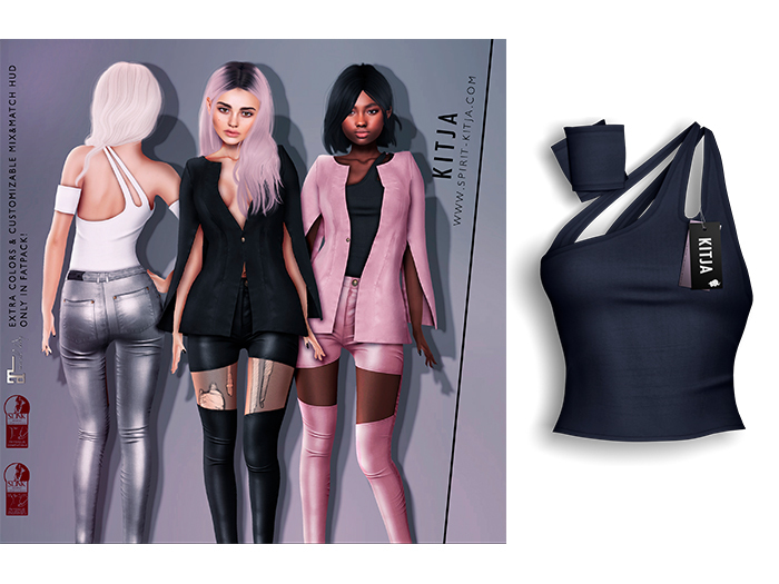 KITJA - Naomi Top NAVY