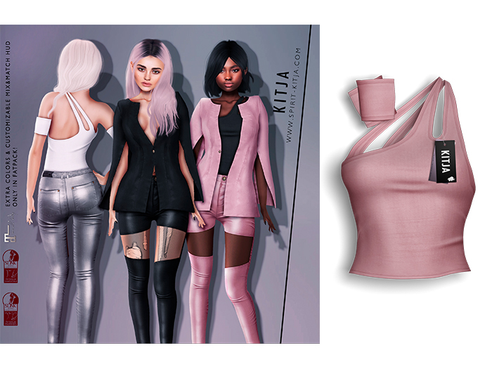 KITJA - Naomi Top PINK