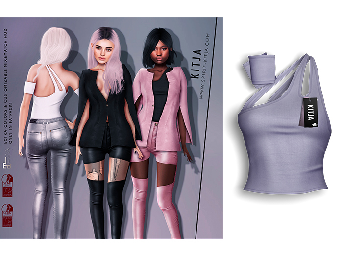 KITJA - Naomi Top PURPLE