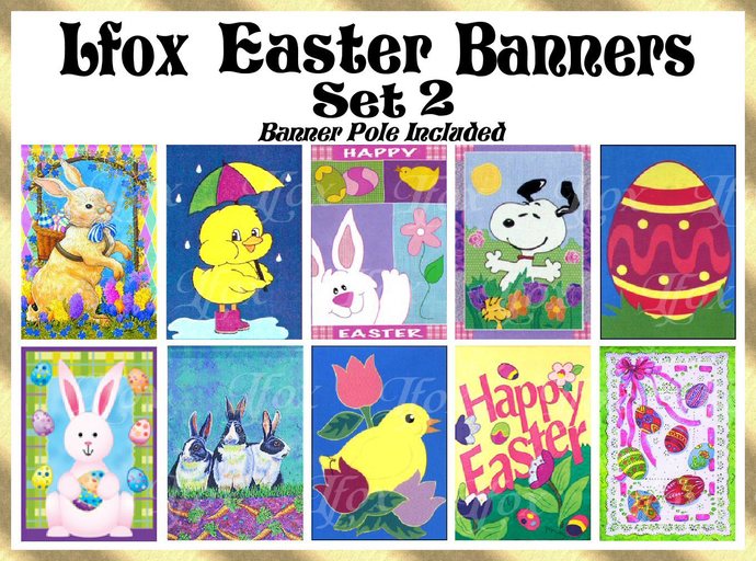 lfox Easter Banners - Set 2