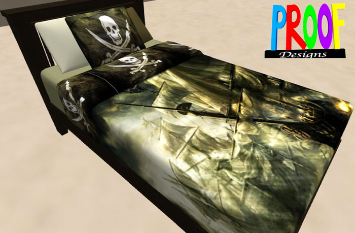 Proof Design - Bedding - Pirate