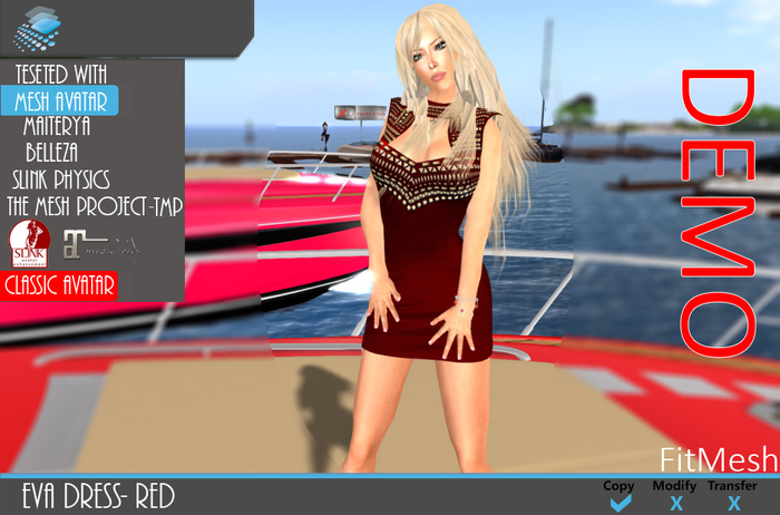 Sirius Design Eva Dress All DEMOS Boxed