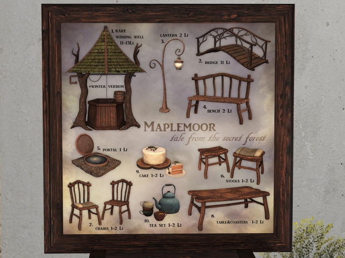 Raindale ~ Maplemoor tea set (boxed)