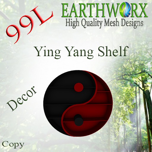 {:.EARTHWORX.:} Ying Yang Shelf [BOX]
