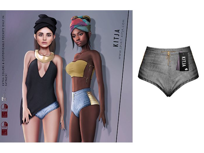 KITJA - Sahara Shorts GREY
