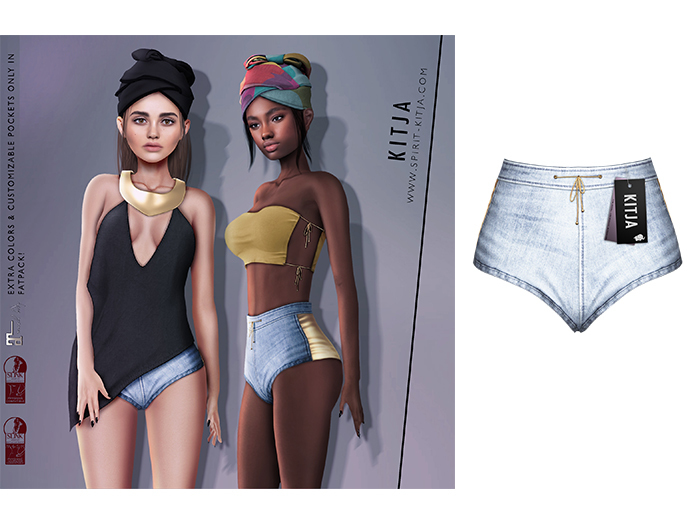 KITJA - Sahara Shorts L.BLUE