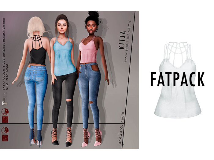 KITJA - Celena Top FATPACK HUD [MIX&MATCH+]