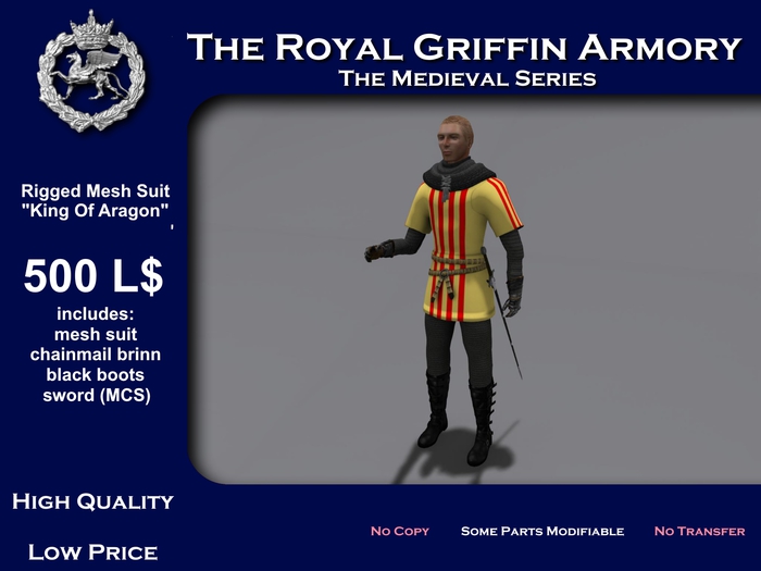 Armor "King Of Aragon"