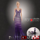 [Marquesse] Galaxy Dress Purple