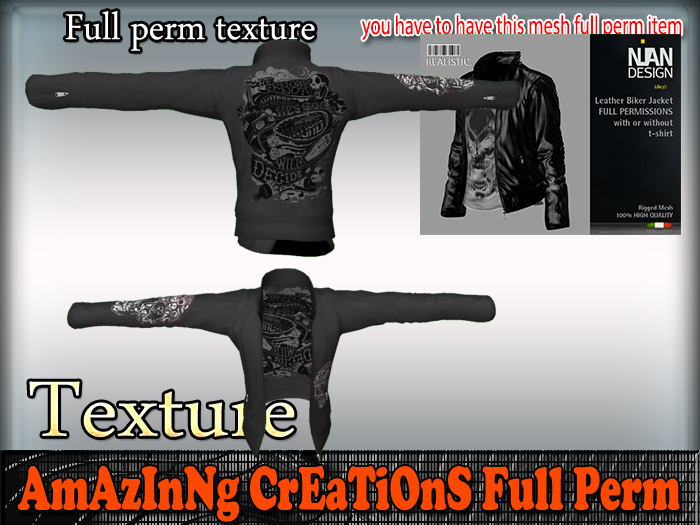 AmAzInG CrEaTiOnS Texture Leather-Jacket 4