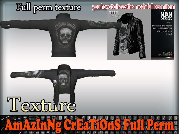 AmAzInG CrEaTiOnS Texture Leather-Jacket 5