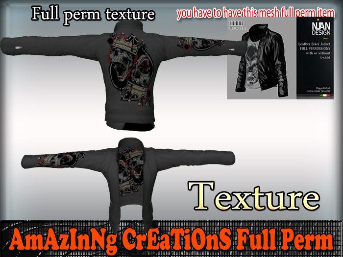 AmAzInG CrEaTiOnS Texture Leather-Jacket 6