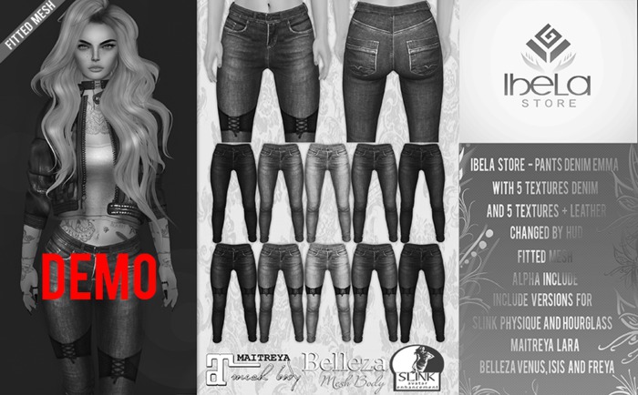 Ibela Store - Pants Denim Emma (DEMO)