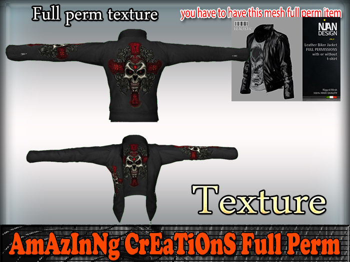 AmAzInG CrEaTiOnS Texture Leather-Jacket 8