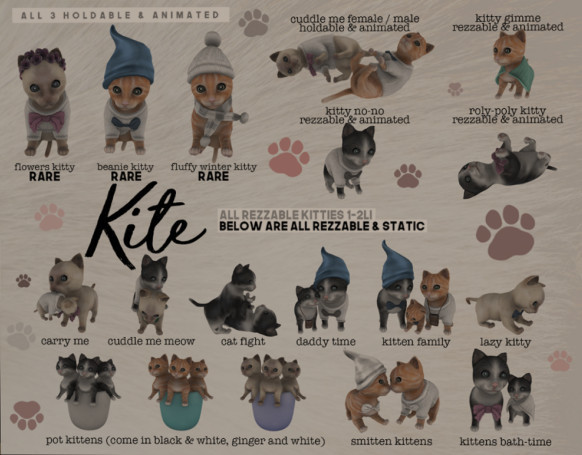 KITE - Roly-Poly Kitty COMMON