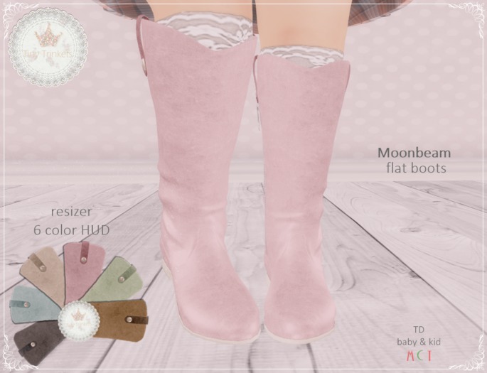 {T.T}Moonbeam Flat boots HUD Auto-unpacker