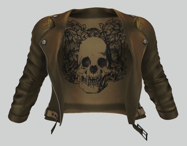 *Ryder* Skull Jacket - Yellow
