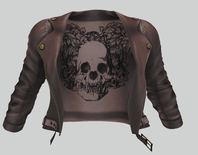 *Ryder* Skull Jacket - Tan