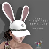 * FREE GIFT * Prism Easter Bunny Rabbit Ears Hat by Jezzixa Cazalet Mesh PROMO, GIFT, FREE