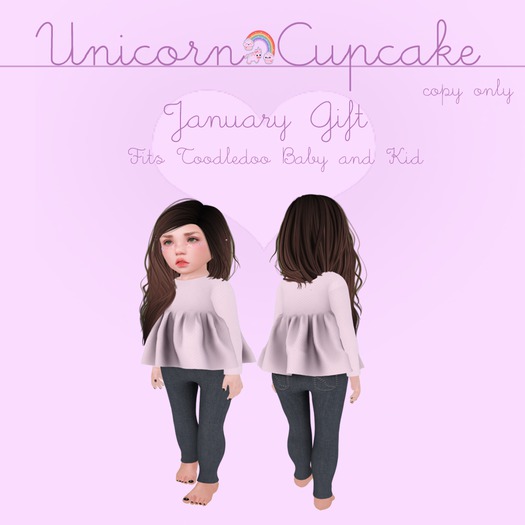 Unicorn Cupcake:January Gift B&K