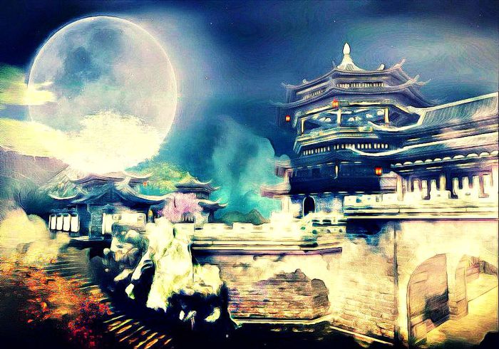 Blue Tree Art - 1.2 Silk Moon