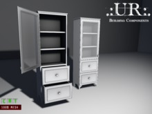 .:UR:. Annalisa Set - Wooden Cabinet (full perm mesh)