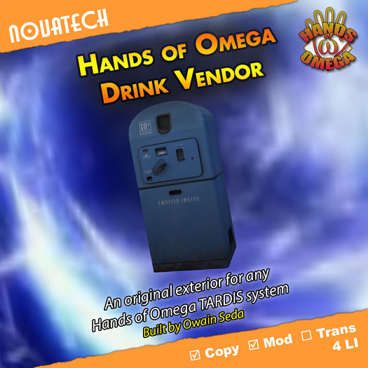 Hands of Omega (HoO) Exterior - Drink Vendor