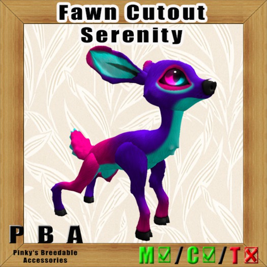 Fawn Cutout "Serenity"