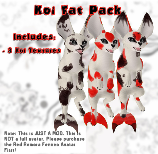 [WP]Red Remora Fennec Koi Fat Pack Mod