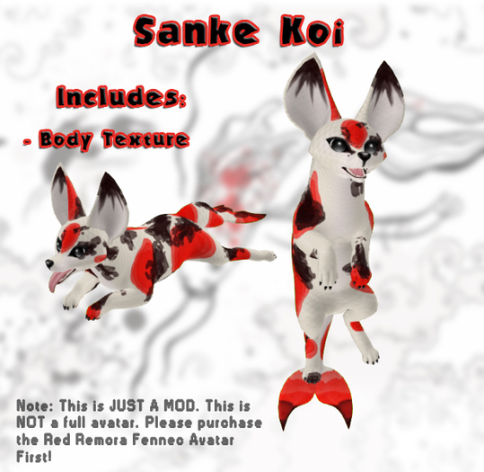 [WP]Red Remora Fennec Koi Sanke Mod