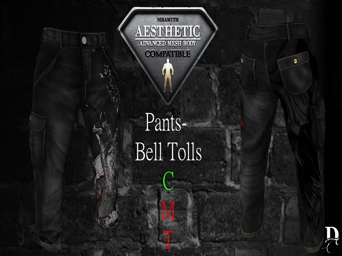 *D* Aesthetic - Pants- Bell Tolls