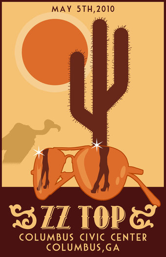ZZ Top Poster