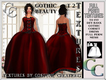 DEY BANX GOTHIC BEAUTY DRESS T2 FULL PERM