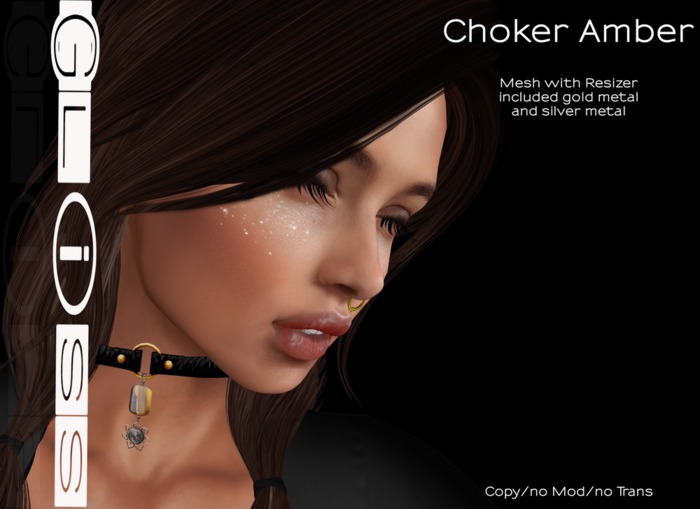 Gliss - Choker Amber (add me )