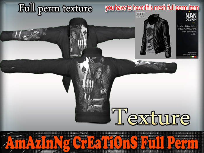 AmAzInG CrEaTiOnS Texture Leather-Jacket 11