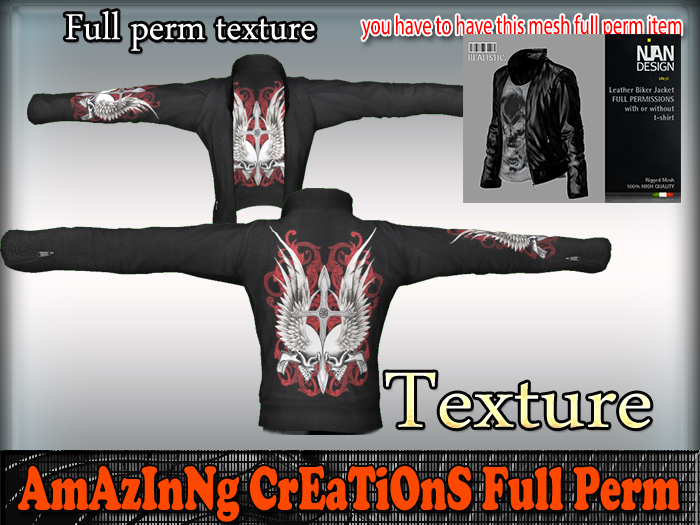 AmAzInG CrEaTiOnS Texture Leather-Jacket 12