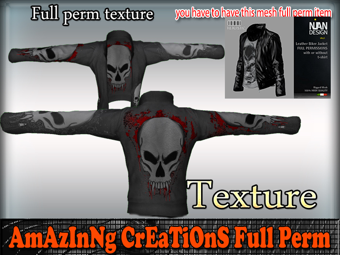AmAzInG CrEaTiOnS Texture Leather-Jacket 14